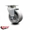 Service Caster 4'' V-Groove Semi Steel Wheel Swivel Caster with Bronze Bearing SCC-20S420-VGBZ - alternate 4